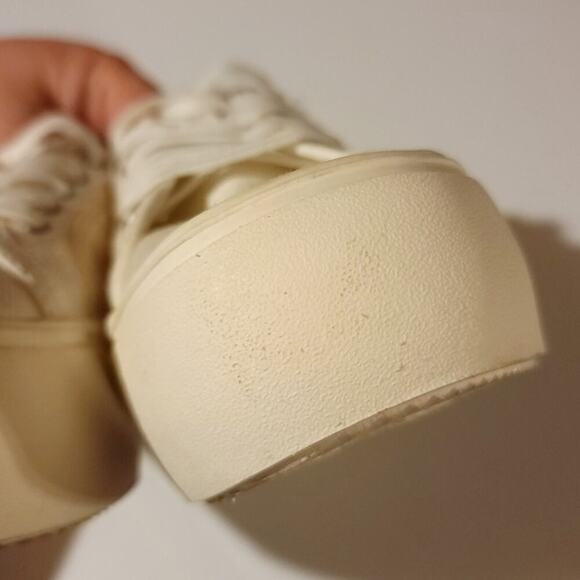 A New Day Sneakers Off White Size 7.5 Womens Shoe Platform Sneaker​ - Picture 5 of 9